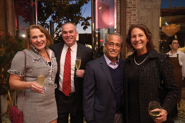 Jennifer and Robert Handler with Brian and Danielle Miller