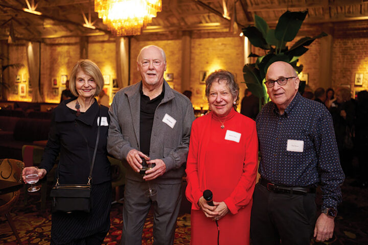Phyllis and Dan Epstein with Mindy and Paul Aisen