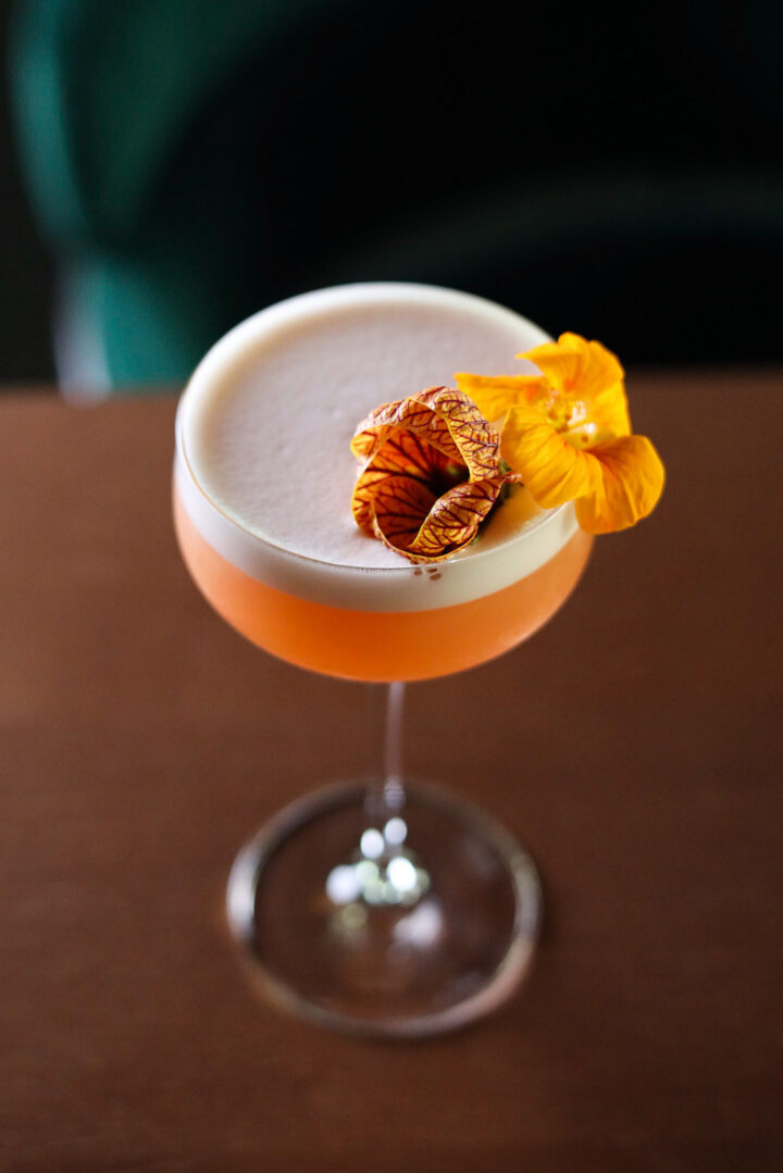 ARLO's Blood Orange Gin Fizz