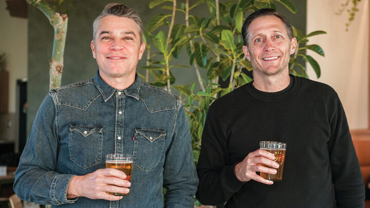 Harland Brewing's Anthony Levas and Jeff Hansson
