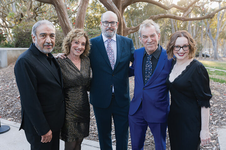 Pradeep Khosla, Debby Buchholz, Christopher Ashley, Des McAnuff, and Jessica Stone