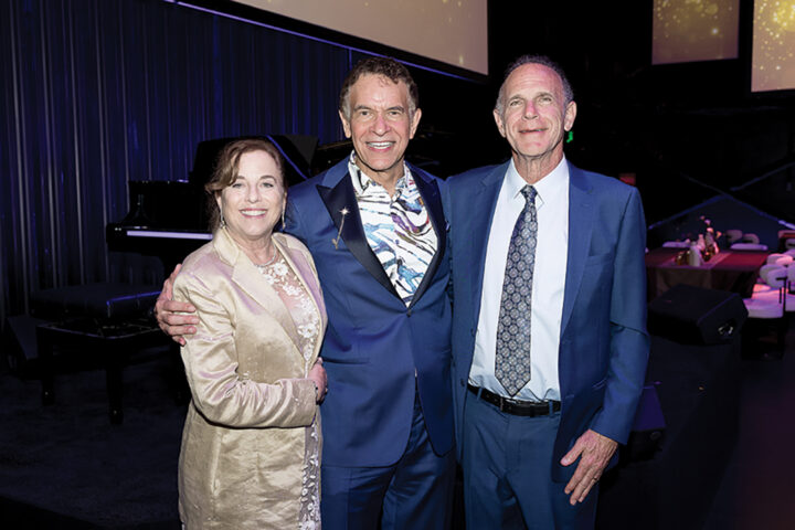 Julie Potiker, Brian Stokes Mitchell, and Lowell Potiker