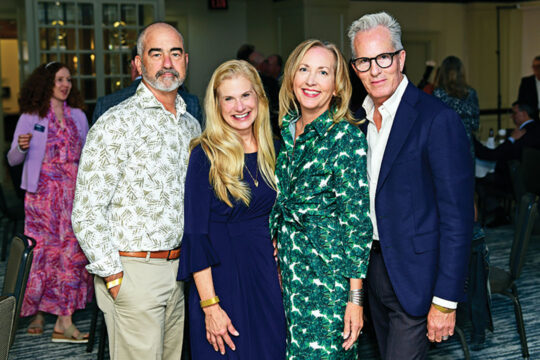 Peter and Jennifer Woodson with Shannon and Paul Wehsener