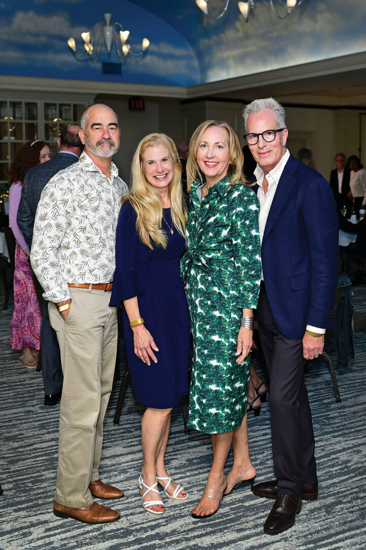 Peter and Jennifer Woodson with Shannon and Paul Wehsener