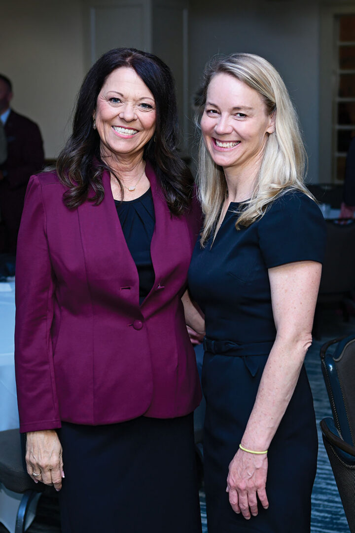 Julie Dowler and Erin Hawley