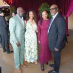 Tony Gwynn Jr. and Alyse Gwynn, April Wynne, and Garry Templeton