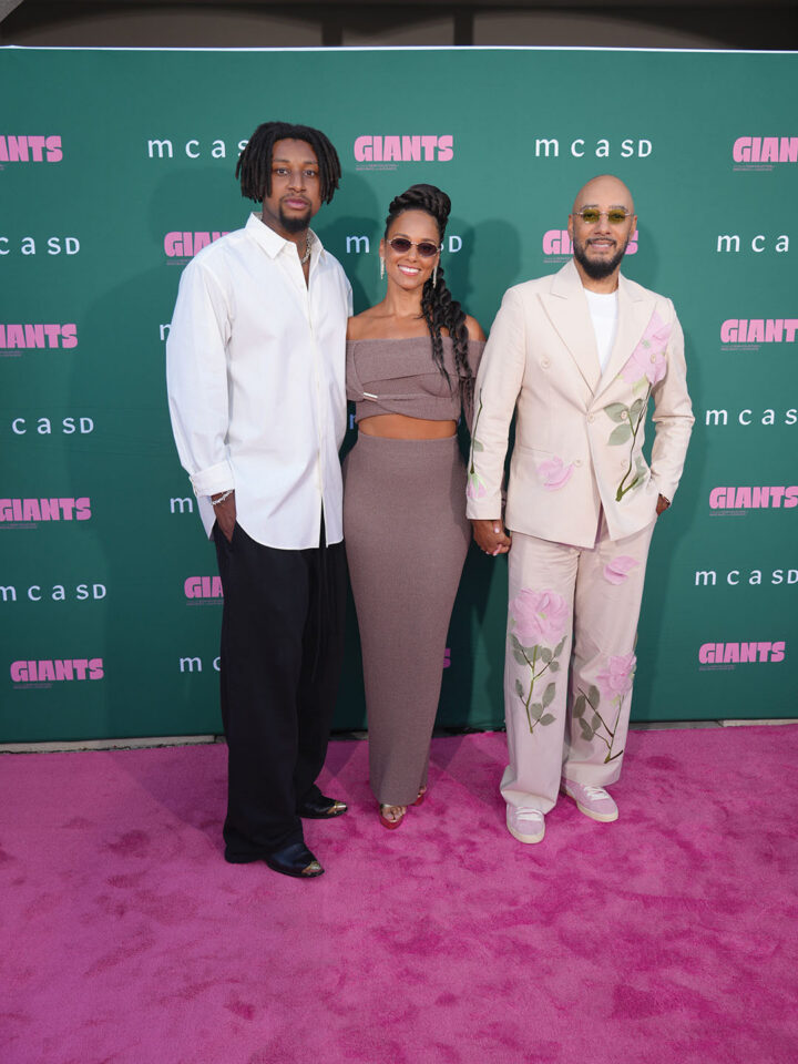 Nasir Dean, Alicia Keys, and Swizz Beatz