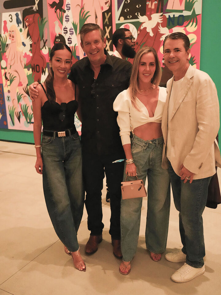 Maggie and Jeff Weinstock with Raegan and Kevin Prior