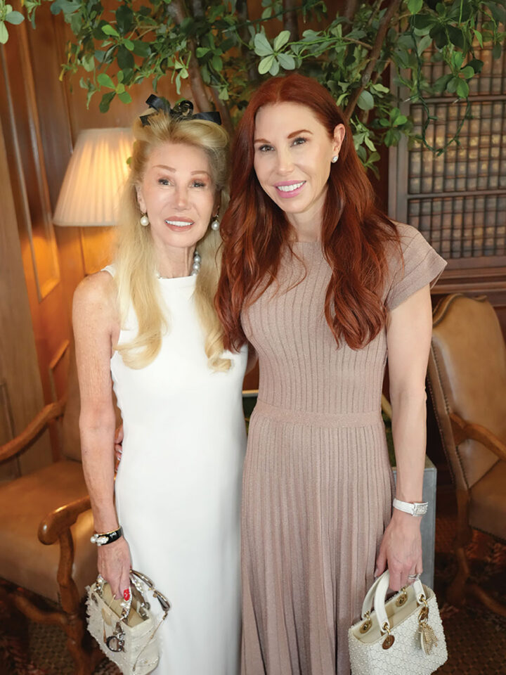 Madeleine Pickens and Dominique Plewes-Koura