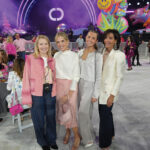 Tina Trott, Amy Koman, Lane Koman, and Ommid Asbaghi