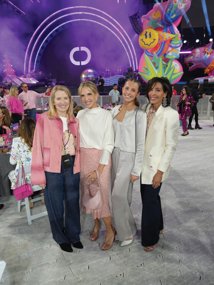 Tina Trott, Amy Koman, Lane Koman, and Ommid Asbaghi