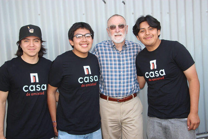 Icker Maillard, Christian Donoe, Doug Austin, and Cristian Lopez