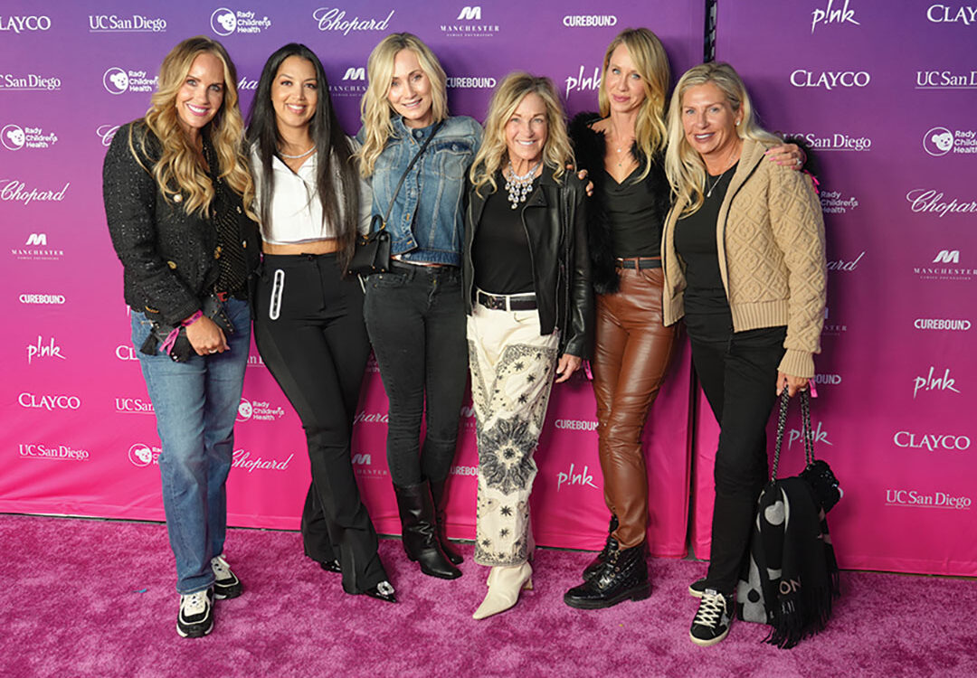 Andrea Lee, Kishele Shipley, Laura Barry, Pam Theodakis, Tara Slettengren, and Lila Jarvis