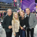 David and Lisa Fisher with Mary and Rolf Benirschke