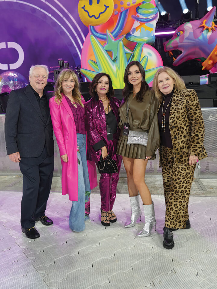 Richard and Lynda Kerr, Elisa Jaime, Bianca Beale, Monica Fimbres
