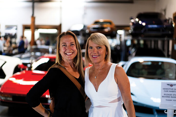 Nancy Hues and Claire Taulbee