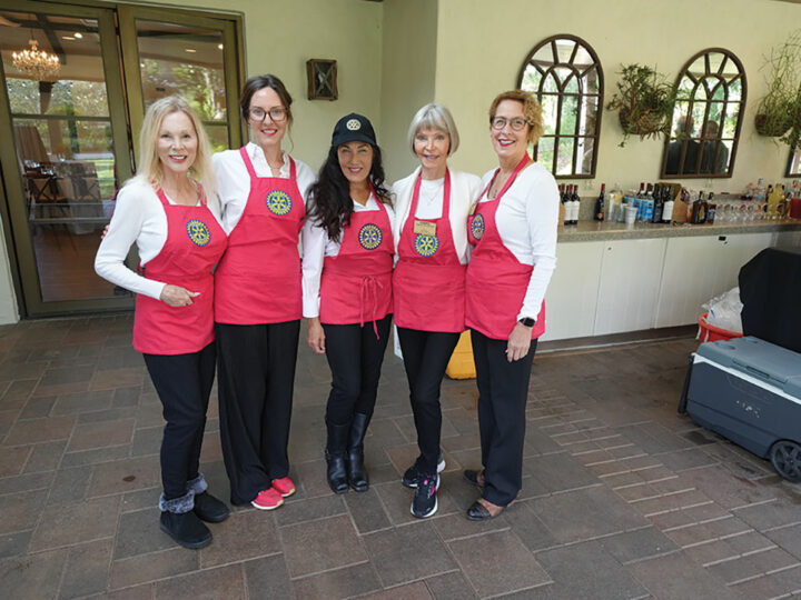 Margo Wallace, Lindsay Langford, Mary Murray, Cheryl McArthur, Elizabeth Christiansen