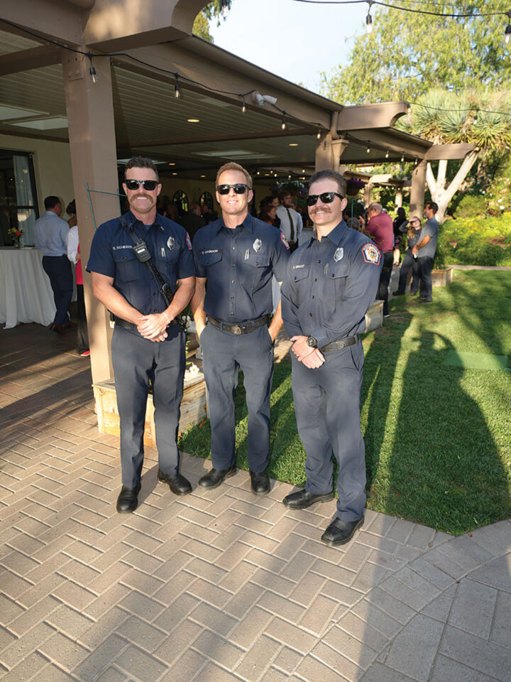 Scott Schieber, Sean Johnson, and Mitchell Grant