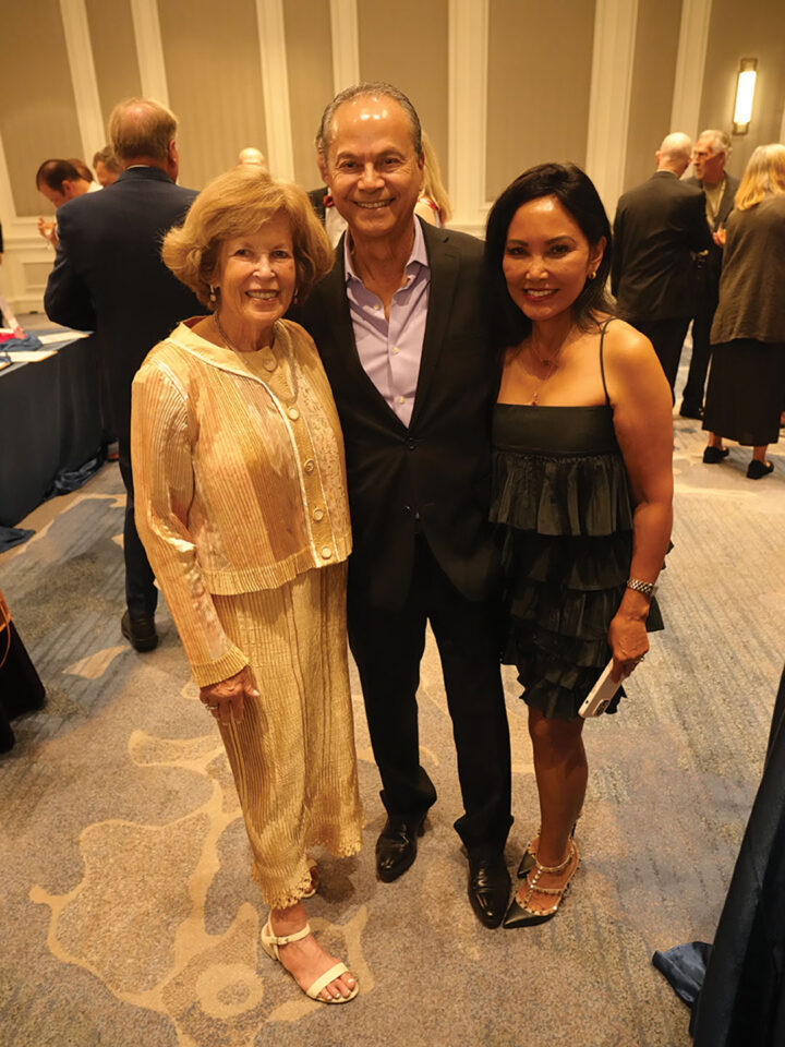 Marilyn Tedesco with Mario and Cindy Yco