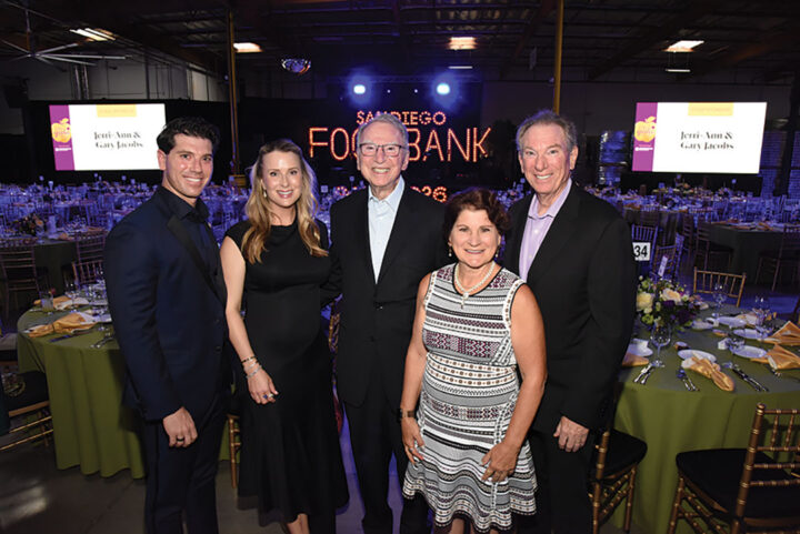Adam, and Amy Jacobs, Irwin Jacobs, and Jerri-Ann and Gary Jacobs