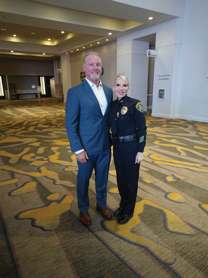Steve Witte and Jo Makwana