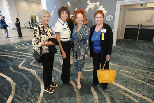 Linda Gattas, Joyce Gattas, Sara Napoli, and Patty Roscoe