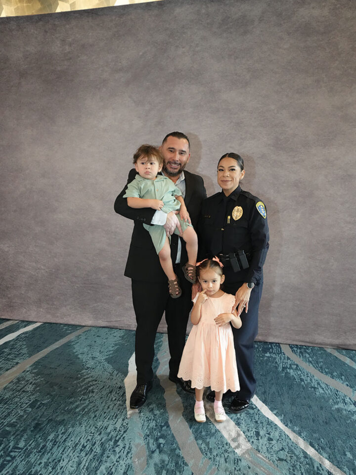 Michael and Serafina Marquez with Enzo and Aria