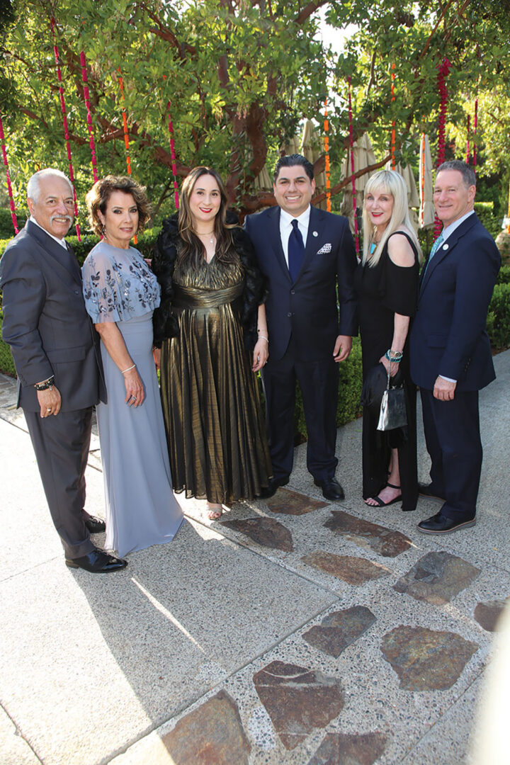 Al and Milu Vitela, Erika and Adrian Arce, Ann Warren, and Scott Carroll