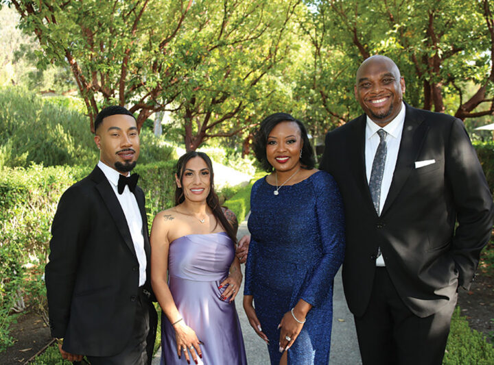 Chris Evans, Vanessa Cadena, Darjene Graham-Perez, and Lance Evans