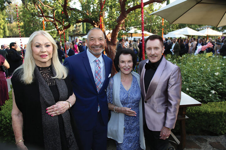 Joyce Glazer, Nick James, Evelyn Heald, and Vince Heald