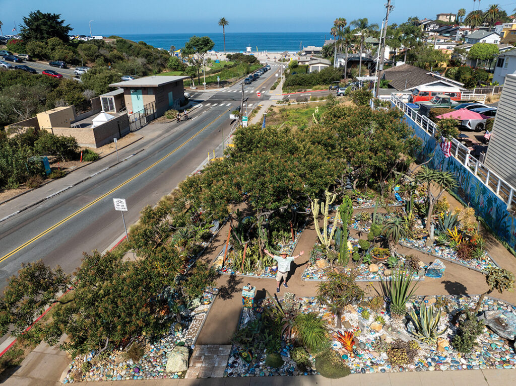 ENCINITAS, CA- JULY 15: General views of Dave’s Rock Garden on July 19, 2026 in Encinitas, California.( Photo by Donald Miralle for Ranch and Coast)