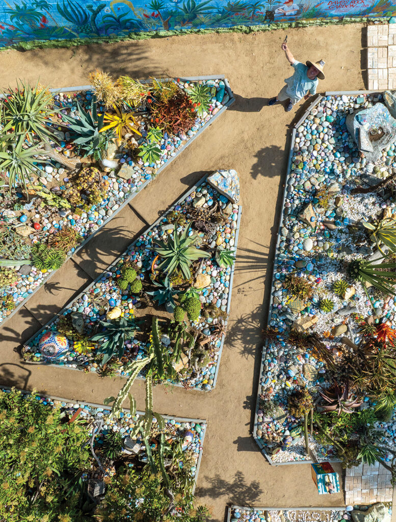 ENCINITAS, CA- JULY 15: General views of Dave’s Rock Garden on July 19, 2026 in Encinitas, California.( Photo by Donald Miralle for Ranch and Coast)