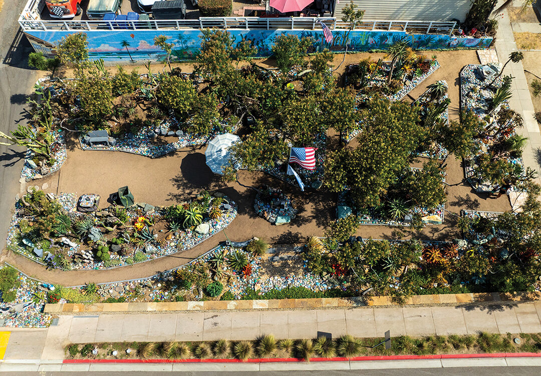 ENCINITAS, CA- JULY 15: General views of Dave’s Rock Garden on July 19, 2026 in Encinitas, California.( Photo by Donald Miralle for Ranch and Coast)