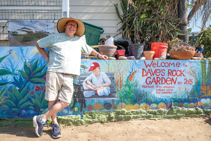 ENCINITAS, CA- JULY 15: General views of Dave’s Rock Garden on July 19, 2026 in Encinitas, California.( Photo by Donald Miralle for Ranch and Coast)
