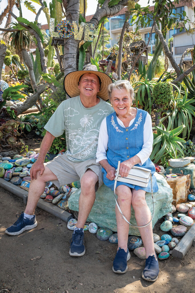 ENCINITAS, CA- JULY 15: General views of Dave’s Rock Garden on July 19, 2026 in Encinitas, California.( Photo by Donald Miralle for Ranch and Coast)