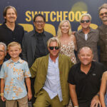 Back row: Chad Butler, Jerome Fontamillas, Juls Baumkirchner, Tim Foreman, Boaz Roberts. Front row: Bob Babbitt, Beauden Baumkirchner, Jon Foreman, Brian Baumkirchner, Brianna Baumkirchner (Photo by Dan Coronado)