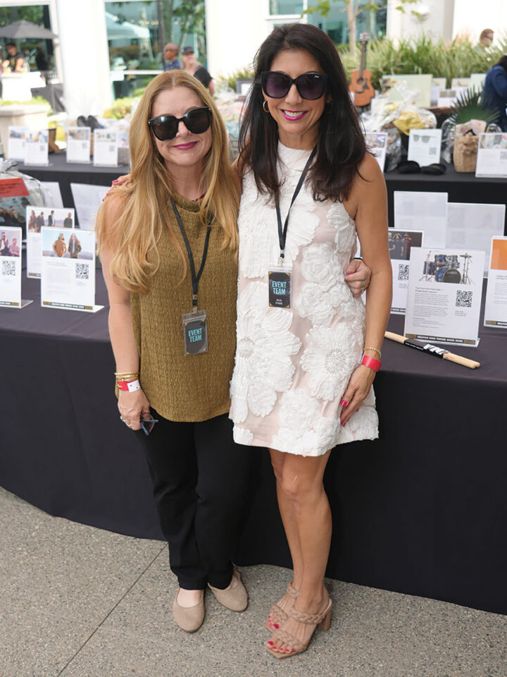 Robyn Johnson and Mia Park