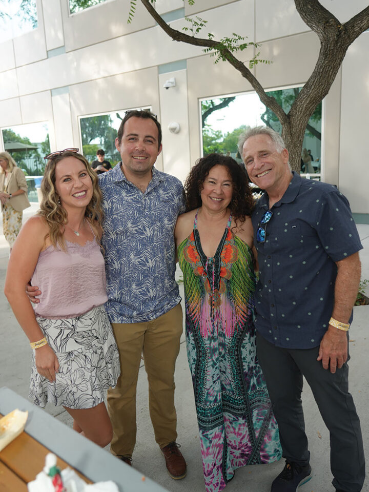 Emily and Cobi Baker with Maria and Chris Baker