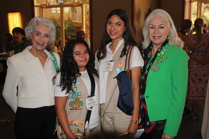Linda Katz, Isabella Astiazaran, Stella Jimenez, and Linda Sierra