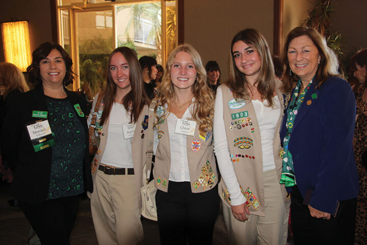 Monica Ulibarri, Sophie Schulte, Chloe Parker, Juliet Schneider, and Michelle Mullen