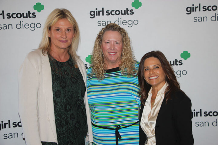 Nicole with Lisa McGuire and Melissa Catanzaro