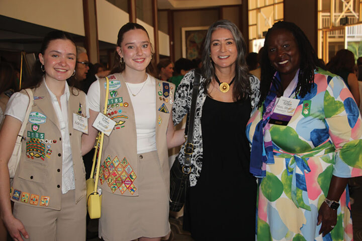 Adrienne Swiss, Amalie Kempiak, Rachel Cano, and Sherry Thompson-Taylor