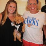 Courtney Williams and Ally Harney with Elliot