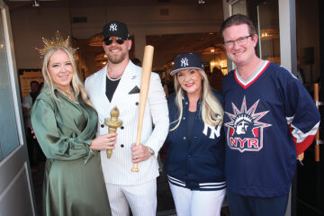 Amy and Rory McDermott with Kelly and David McQuade