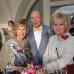 Margaret and Steve Malowney with Mary Pennell