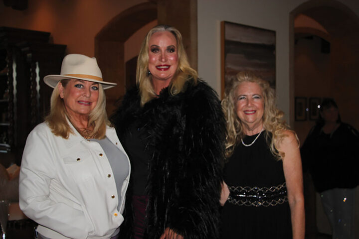 Carrie Woodland, Sophia Alsadek and Bonnie Bernstein