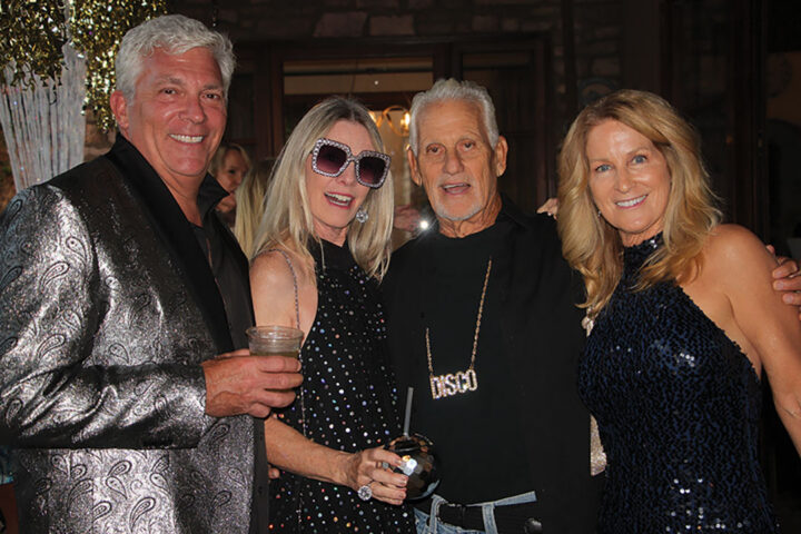Clark Richard, Christie and Rick Friedman, and Manda Moore