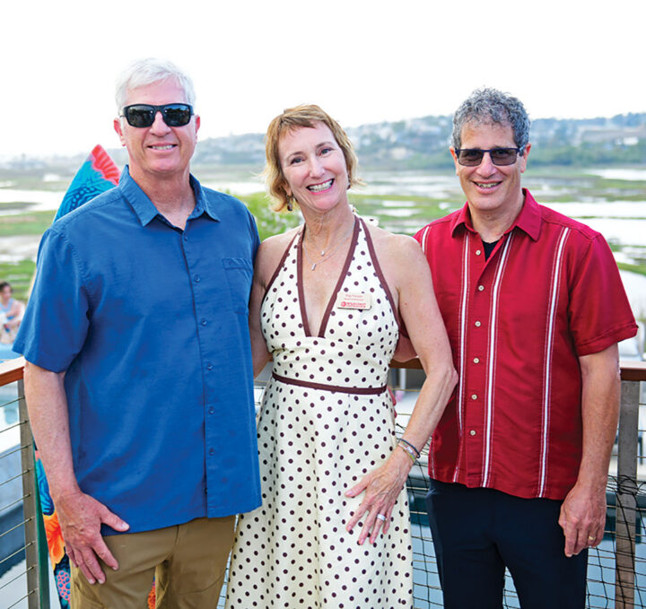 Richard Johnson, Kay Faryan, and Simon Ticho