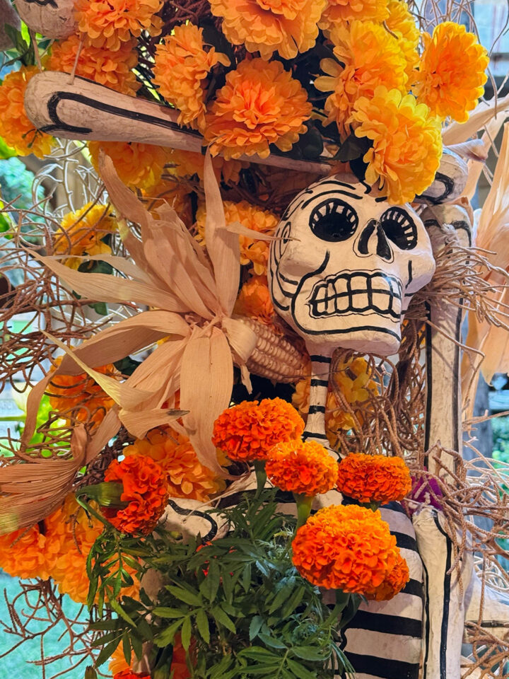 Establishments across Oaxaca go all out on decor to honor the Dia de los Muertos season