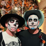 A trip to the cemeteries of Oaxaca was even more festive when we were properly decked out